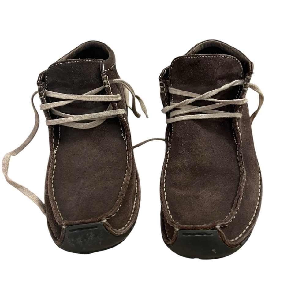 Cole Haan Nike Air Chucca Dark Brown Men's Brown Suede Shoes Size 10